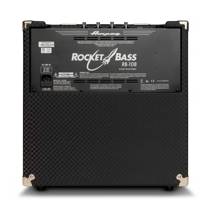 AMPLIFICADOR BAJO ELECTRICO AMPEG RB-108 ROCKET BASS, 30 WATT,1 X 8" - Image 5