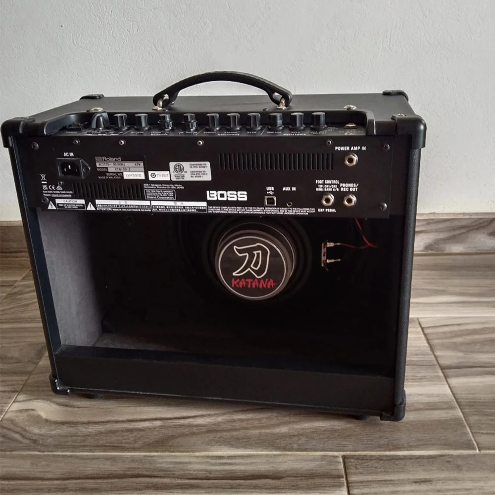 AMPLIFICADOR DE GUITARRA ELECTRICA BOSS KATANA 50 MKII (USADO) - Image 8