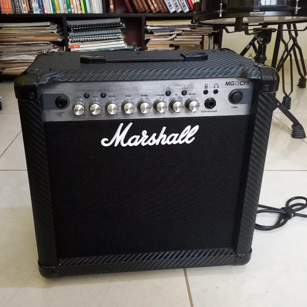 AMPLIFICADOR DE GUITARRA ELECTRICA MARSHALL MG15CFX (USADO) - Image 2