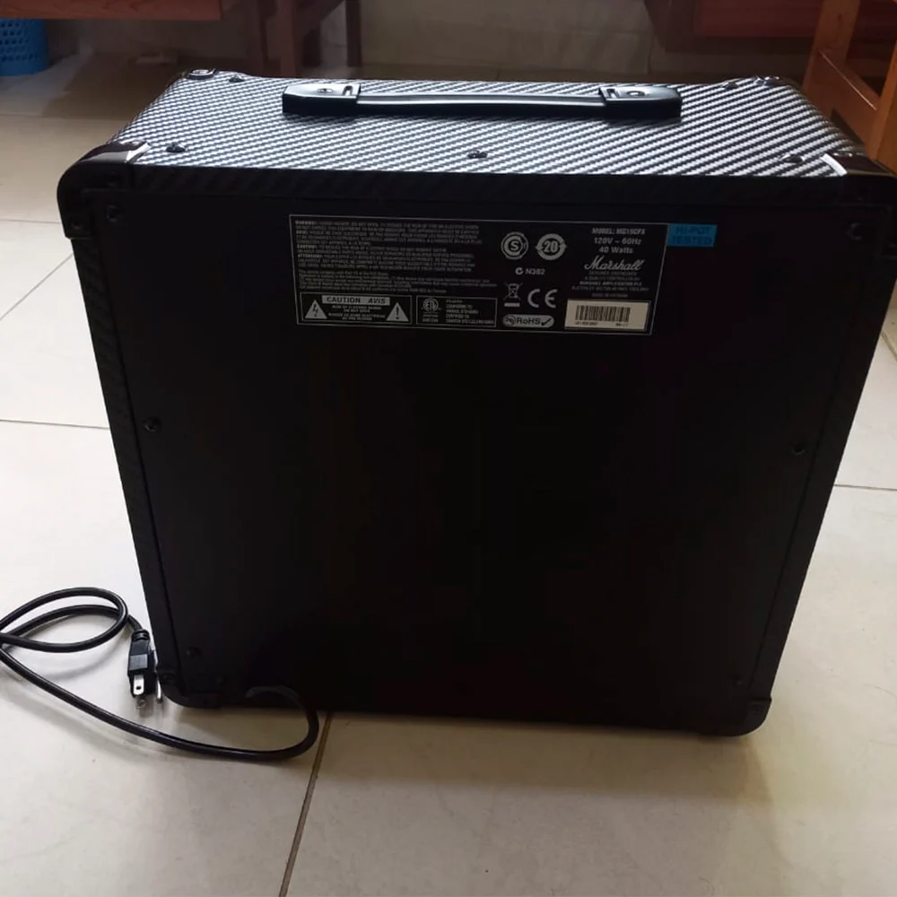 AMPLIFICADOR DE GUITARRA ELECTRICA MARSHALL MG15CFX (USADO) - Image 3
