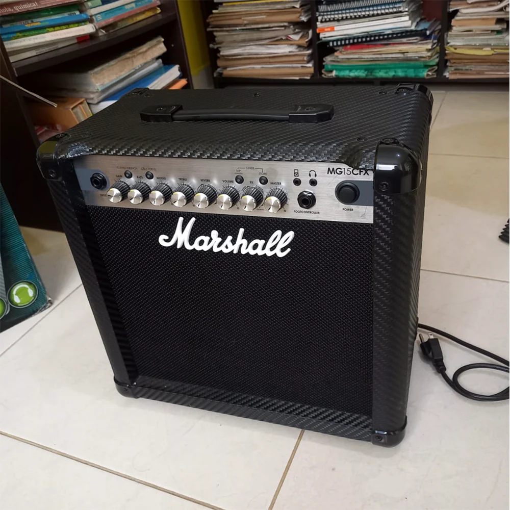 AMPLIFICADOR DE GUITARRA ELECTRICA MARSHALL MG15CFX (USADO) - Image 5