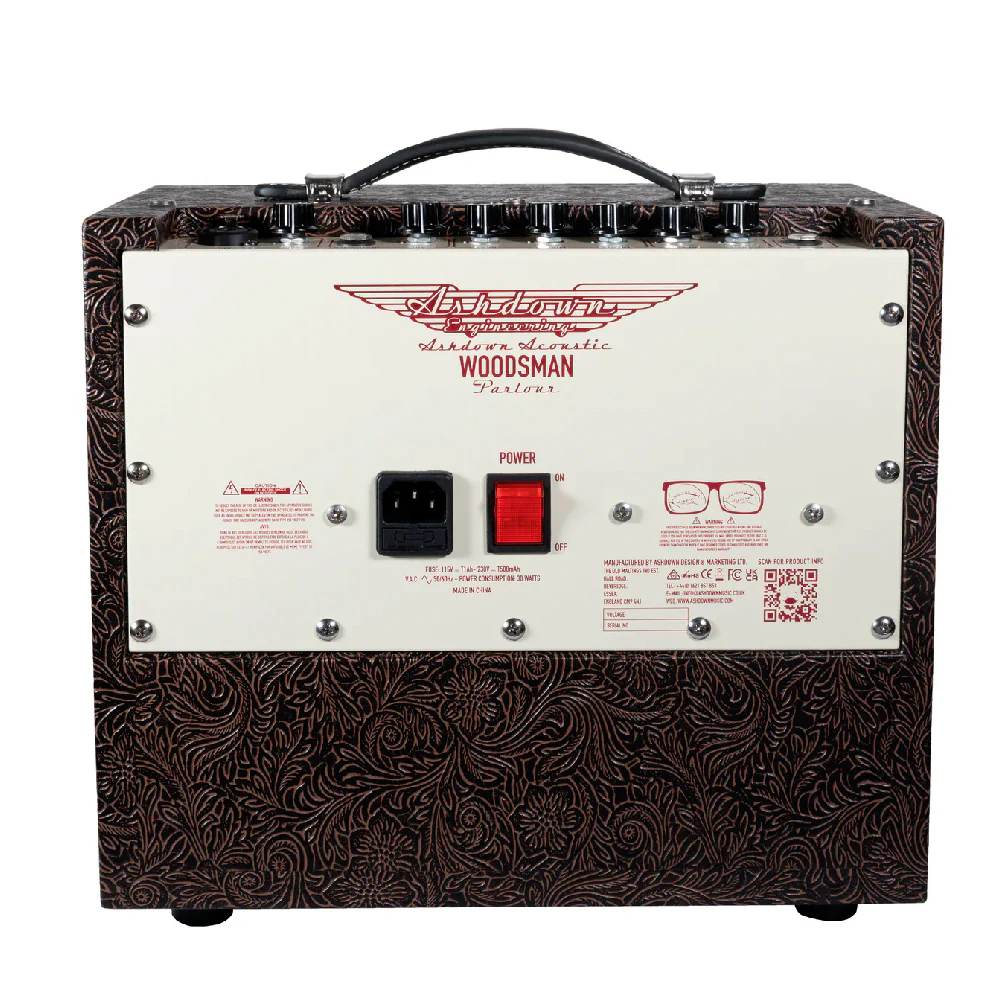 AMPLIFICADOR GUITARRA ACUSTICA ASHDOWN WOODSMAN PARLOUR,  25 WATT, 1 X 8" - Image 3
