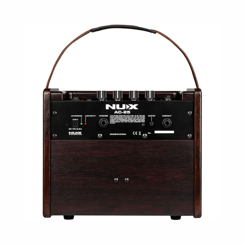 AMPLIFICADOR GUITARRA ACUSTICA NUX AC-25, 25 WATTS, BLUETOOTH - Image 3