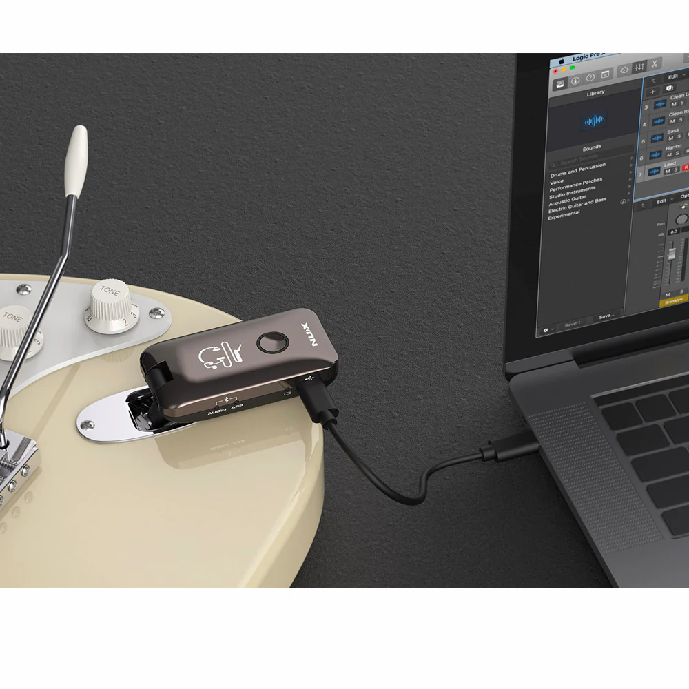AMPLIFICADOR PARA AURICULARES PORTATIL GUITARRA Y BAJO ELECTRICO NUX MP-2 MIGHTY PLUG - Image 3