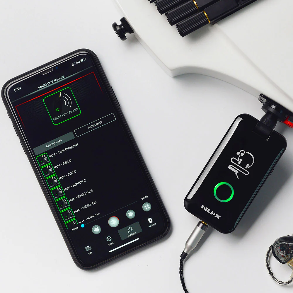 AMPLIFICADOR PARA AURICULARES PORTATIL GUITARRA Y BAJO ELECTRICO NUX MP-2 MIGHTY PLUG - Image 9