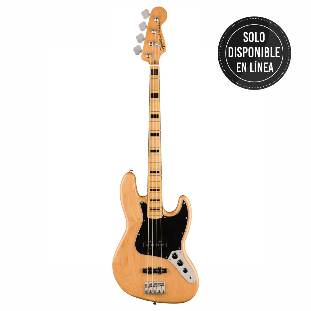 BAJO 4 CUERDAS FENDER SQUIER CLASSIC VIBES 70S JAZZ NATURAL