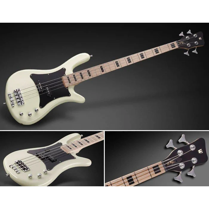 BAJO ELECTRICO 4 CUERDAS WARWICK RB ADAM CLAYTON, ARTIST LINE, WHITE - Image 3