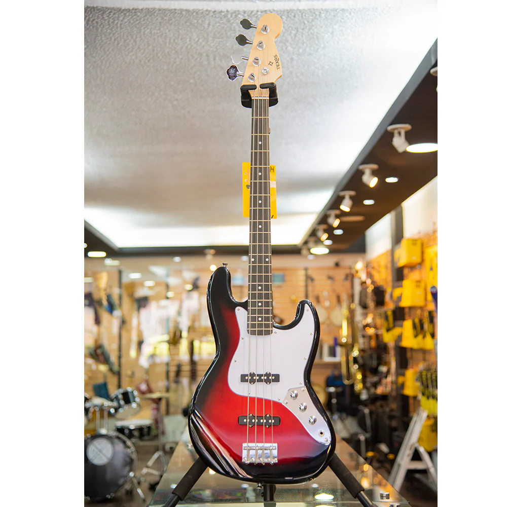BAJO ELECTRICO TEXAS EBS100-20, 4 CUERDAS, REDBURST - Image 2