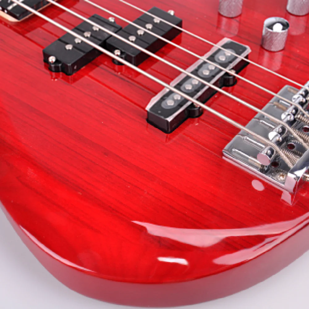 BAJO ELECTRICO TEXAS EBS714-2, 4 CUERDAS, RED - Image 3