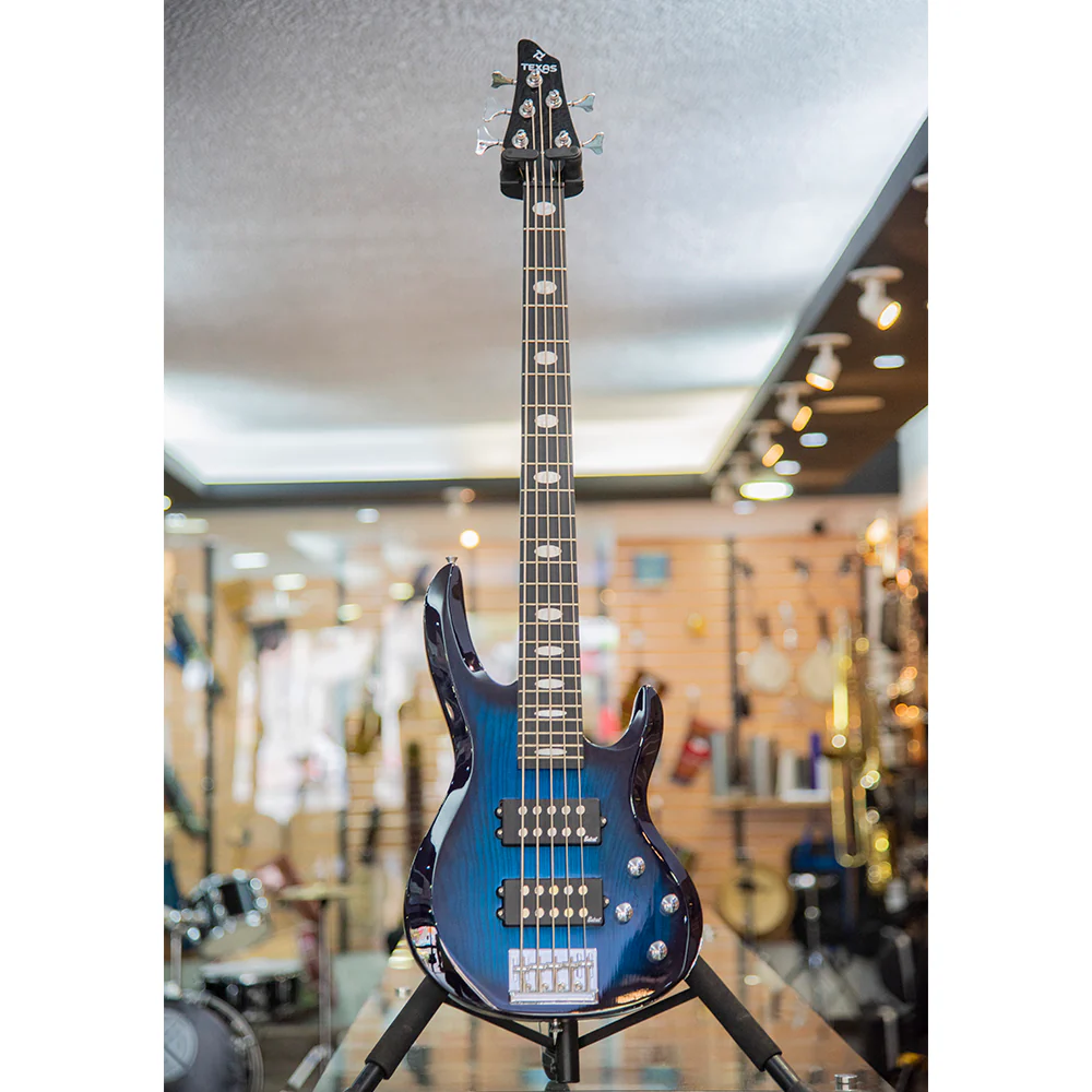 BAJO ELECTRICO TEXAS EBS7151, 5 CUERDAS BLUEBURST - Image 3