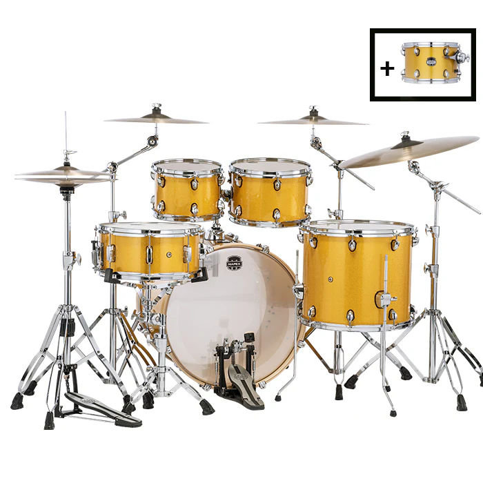 BATERIA 6 PIEZAS MAPEX MA529SFYD+MAT807PKYD MARS SERIES,SUNFLOWER SPARKLE - Image 4