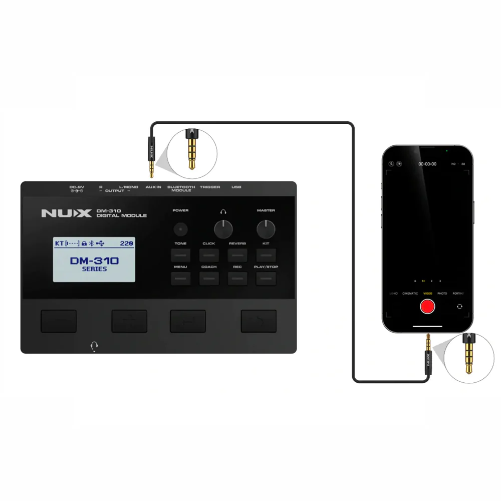 BATERIA ELECTRONICA NUX DM-310 - Image 6