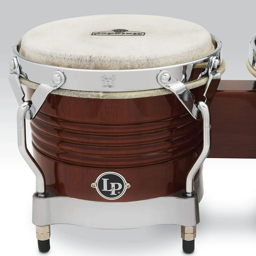 BONGO MADERA LP LATIN PERCUSSION M201-ABW MATADOR SERIES,ALMOND BROWN - Image 4