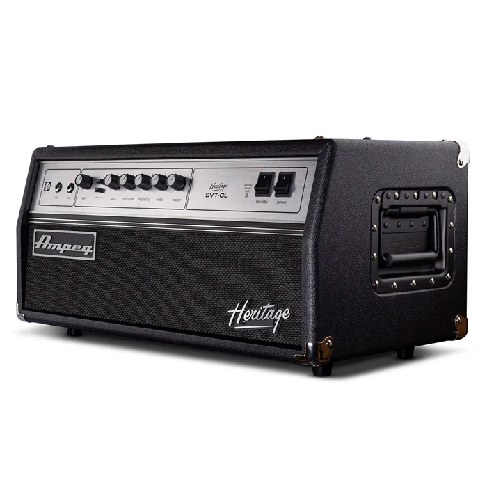 CABEZOTE BAJO ELECTRICO AMPEG HSVT-CL HERITAGE, 300 WATT,TUBOS - Image 3