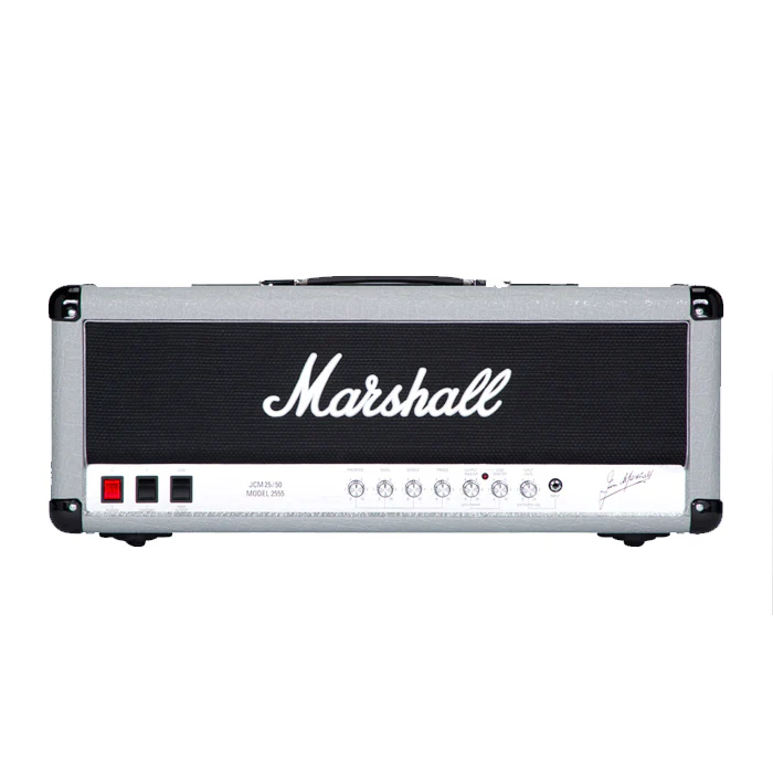 CABEZOTE GUITARRA ELECTRICA MARSHALL 2555X, 100 WATT, TUBOS, SILVER JUBILEE - Image 4