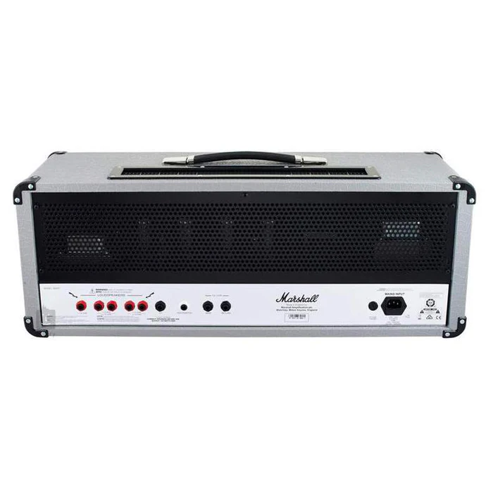 CABEZOTE GUITARRA ELECTRICA MARSHALL 2555X, 100 WATT, TUBOS, SILVER JUBILEE - Image 5