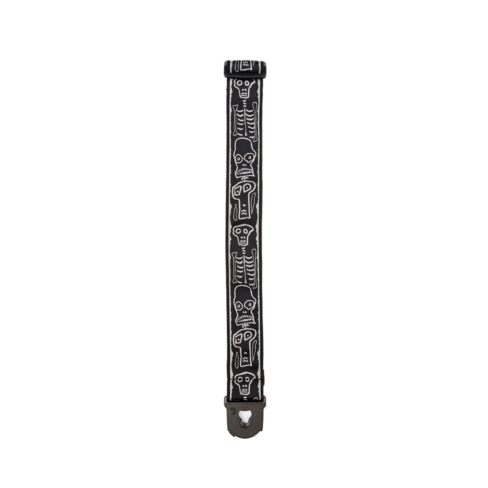 CORREA GUITARRA ELECTRICA DADDARIO 50PLJS01 CON SEGUROS, JOE SATRIANI SKULLN BONES - Image 2
