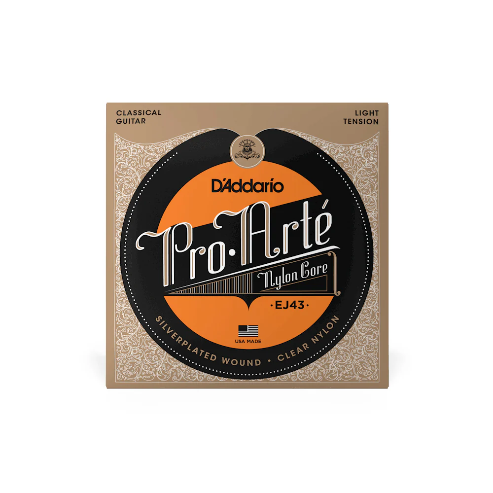 ENCORDADO GUITARRA ACUSTICA DADDARIO EJ43 NYLON LIGHT TENSION