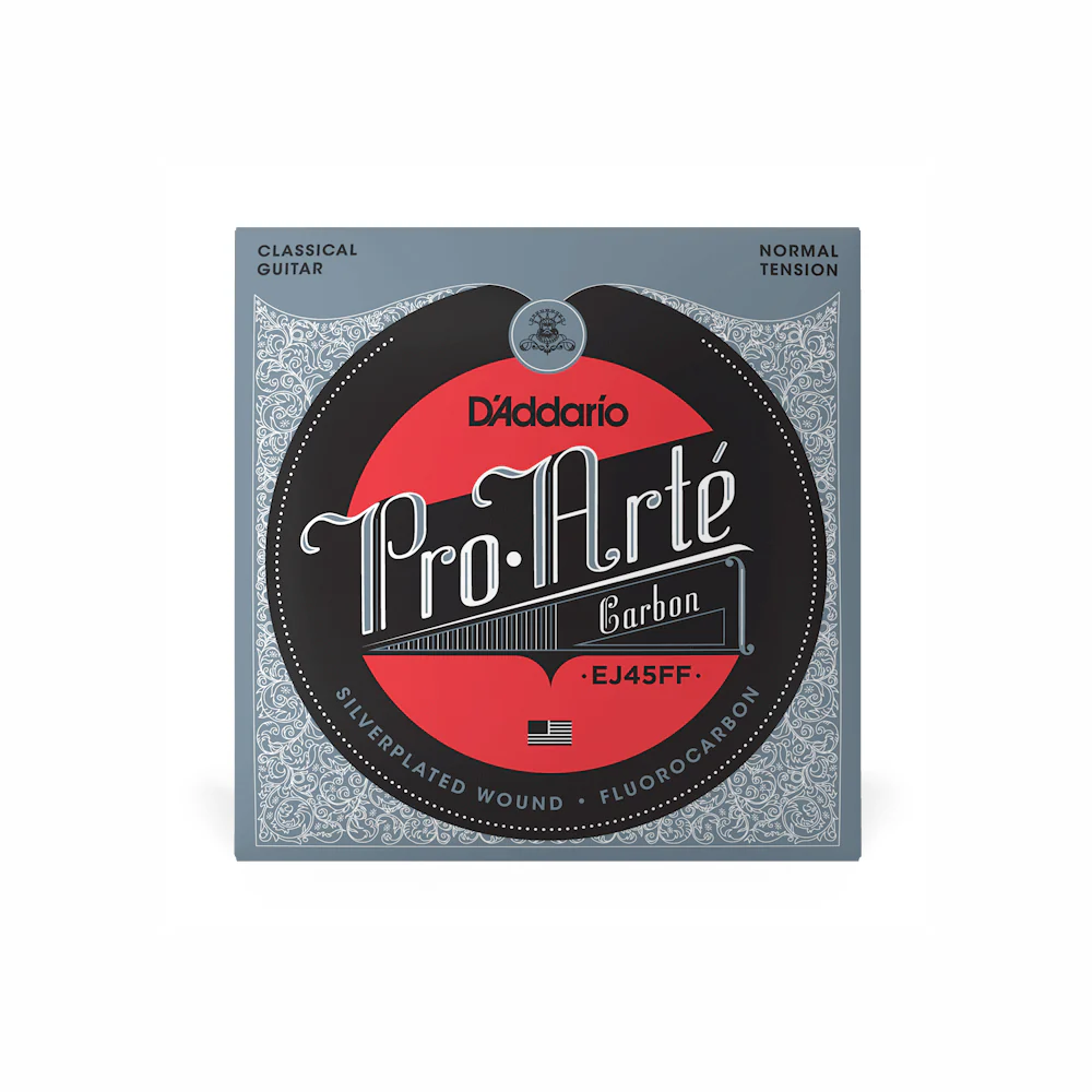 ENCORDADO GUITARRA ACUSTICA DADDARIO EJ45FF FLUOROCARBON, NYLON NORMAL TENSION