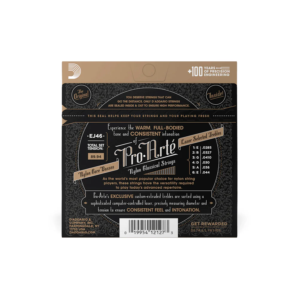 ENCORDADO GUITARRA ACUSTICA DADDARIO EJ46 NYLON HIGH TENSION - Image 2