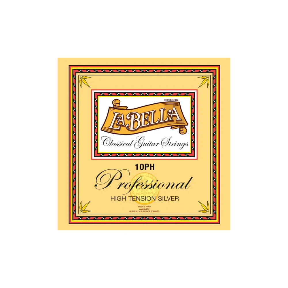 ENCORDADO GUITARRA ACUSTICA NYLON LA BELLA 10PH