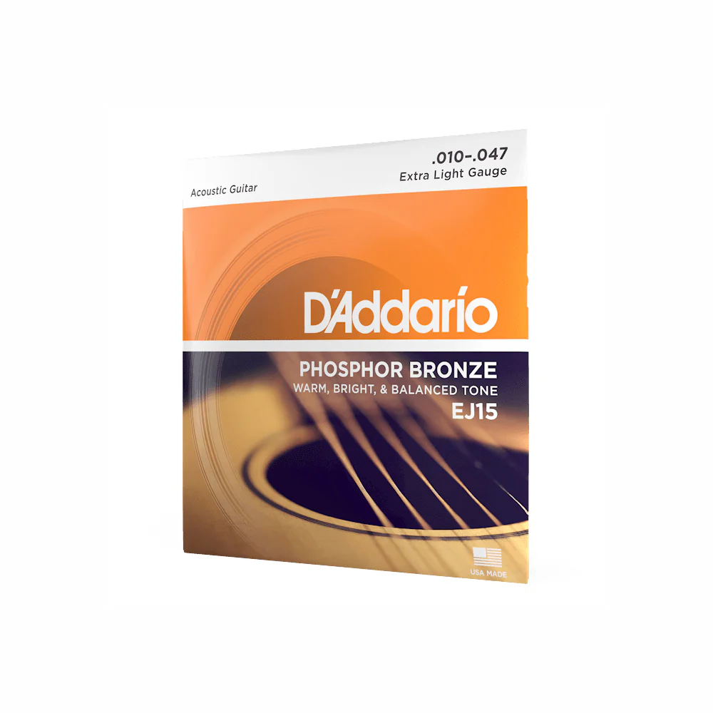 ENCORDADO GUITARRA ELECTROACUSTICA DADDARIO EJ15 .010 - .047 - Image 3