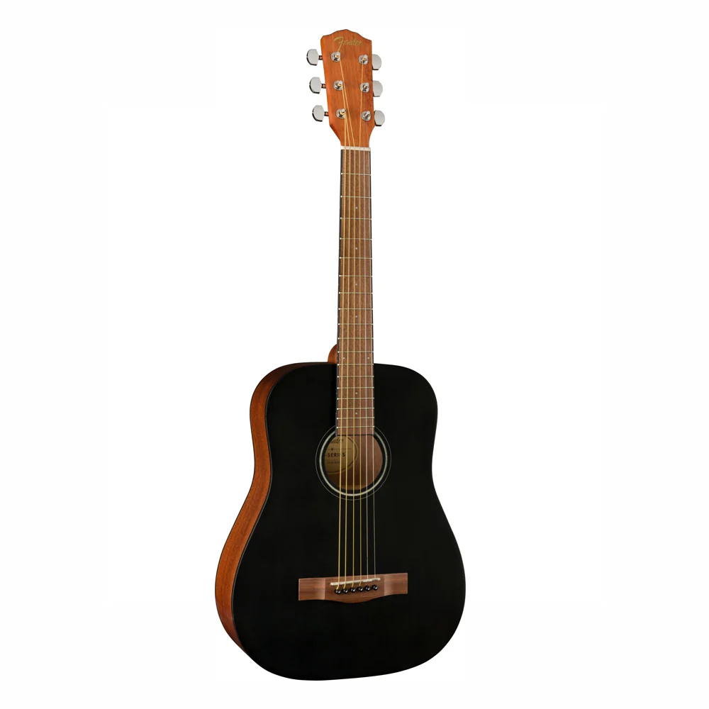 GUITARRA ACUSTICA FENDER FA-15 3/4 FOLK NEGRO - Image 4