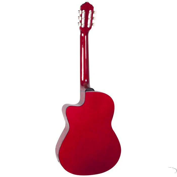 GUITARRA CLASICA ELECTROACUSTICA TEXAS KC39CTV CUTAWAY - Image 3