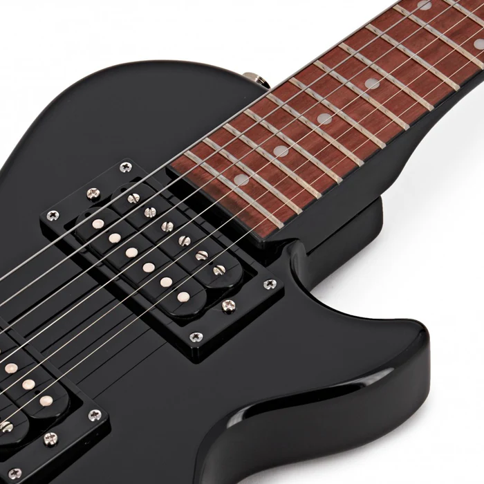 GUITARRA ELECTRICA EPIPHONE LES PAUL EXPRESS, ENL2EBCH4, EBONY ESCALA CORTA - Image 4