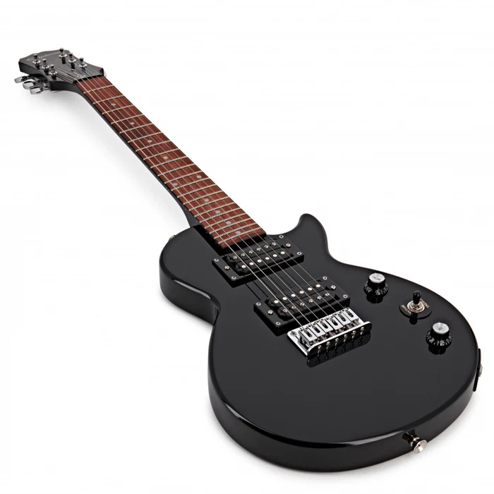 GUITARRA ELECTRICA EPIPHONE LES PAUL EXPRESS, ENL2EBCH4, EBONY ESCALA CORTA - Image 5