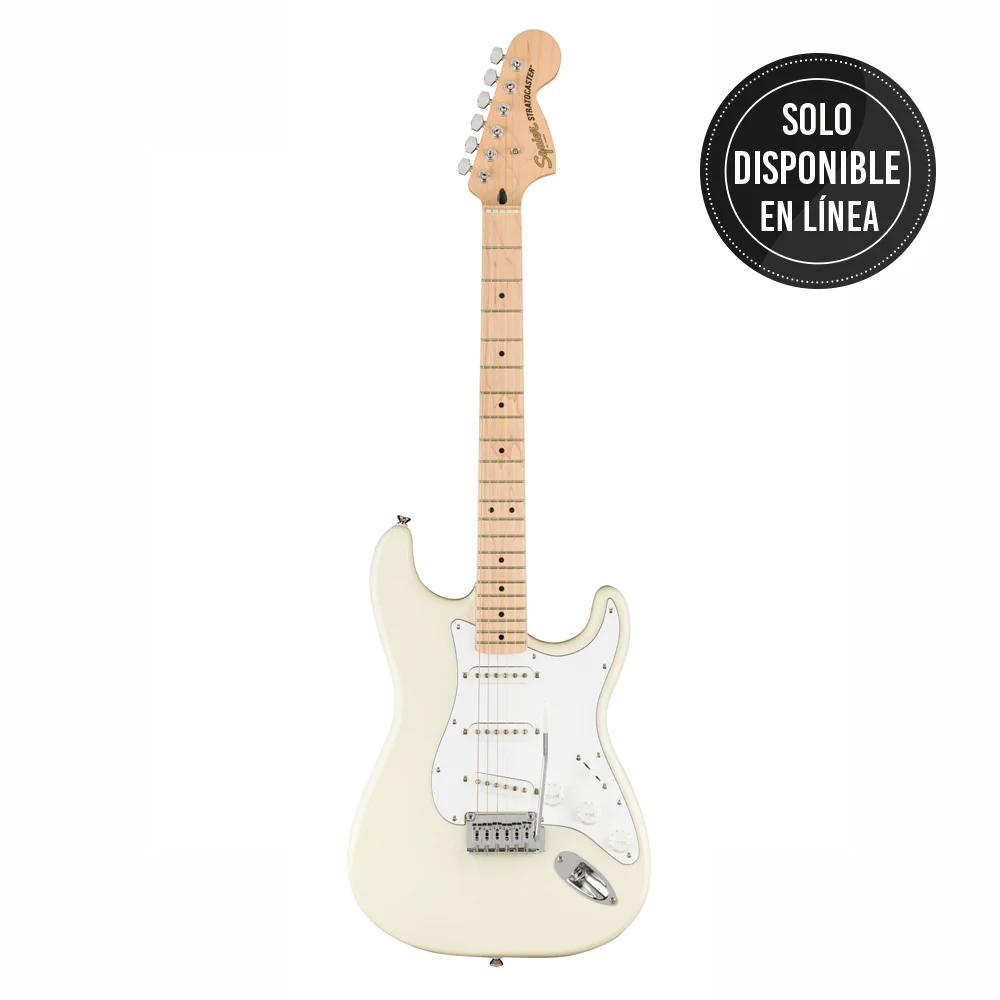 GUITARRA ELECTRICA FENDER SQUIER AFFINITY STRATOCASTER BLANCO