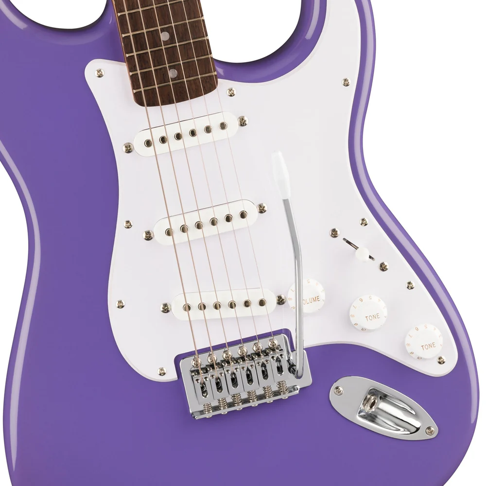 GUITARRA ELECTRICA FENDER SQUIER SONIC STRATOCASTER MORADO - Image 5