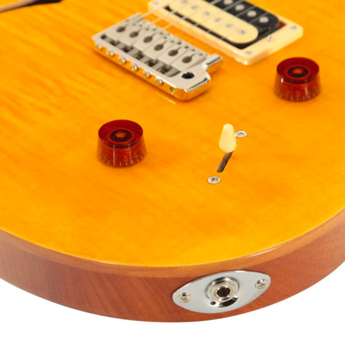 GUITARRA ELECTRICA PRS SE CUSTOM 22 SEMI-HOLLOW CU2SHSY, SANTANA YELLOW - Image 6