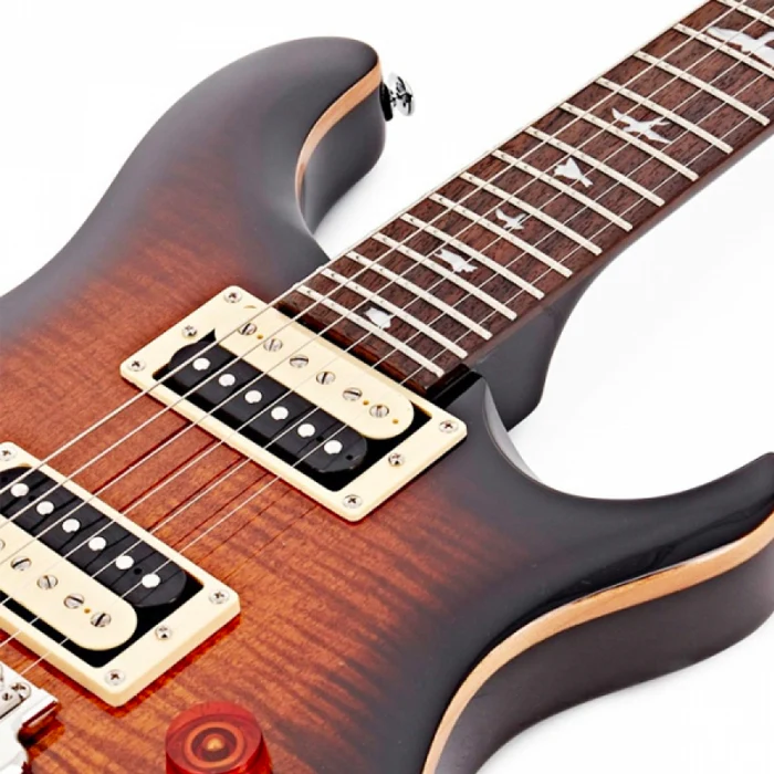 GUITARRA ELECTRICA PRS SE CUSTOM 24 CU44BG BLACK GOLD SUNBURST - Image 2