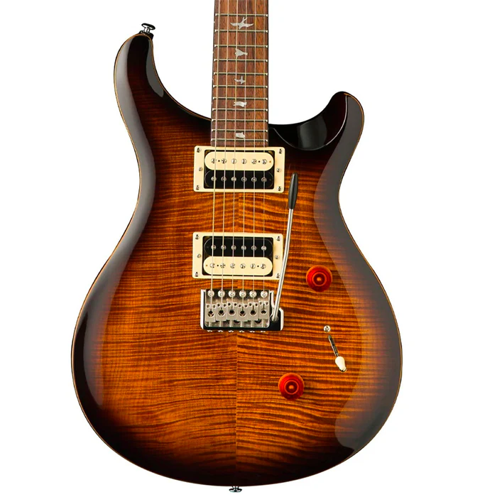 GUITARRA ELECTRICA PRS SE CUSTOM 24 CU44BG BLACK GOLD SUNBURST - Image 3