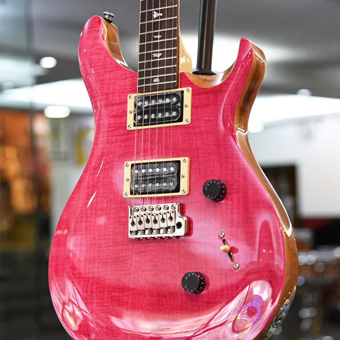 GUITARRA ELECTRICA PRS SE CUSTOM 24 CU44BQ BONNIE PINK - Image 7