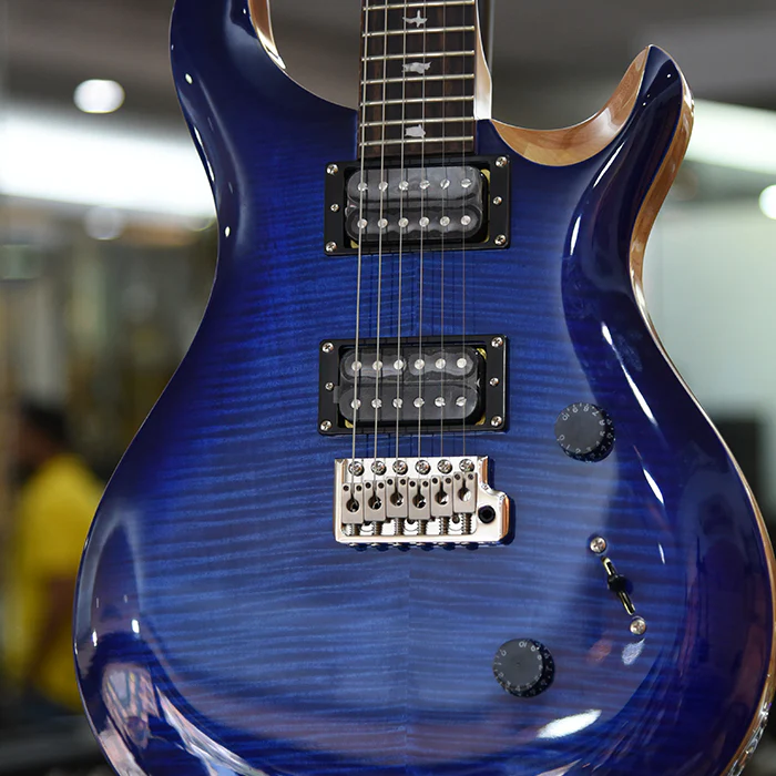GUITARRA ELECTRICA PRS SE CUSTOM 24 CU44DC FADED BLUE BURST - Image 4