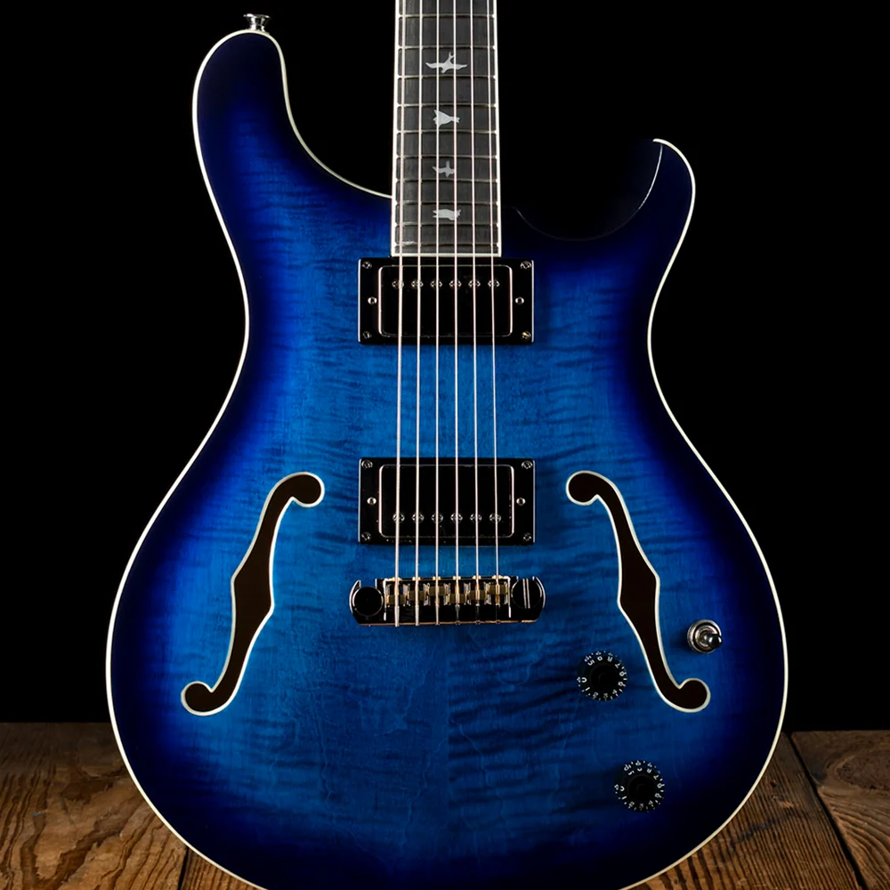 GUITARRA ELECTRICA PRS SE HOLLOWBODY II H2ECBDC, FADED BLUE BURST - Image 5