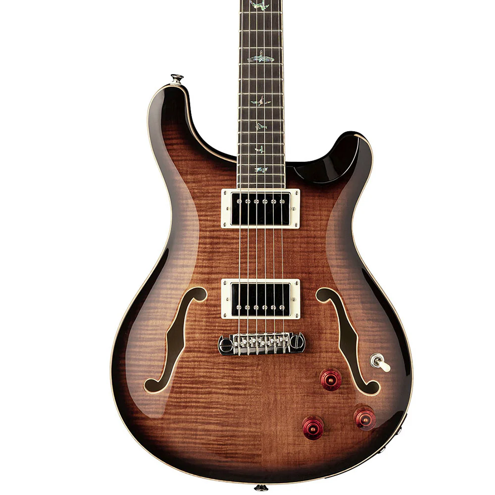 GUITARRA ELECTRICA PRS SE HOLLOWBODY II PIEZO HPEMBBG, BLACK GOLD BURST - Image 2