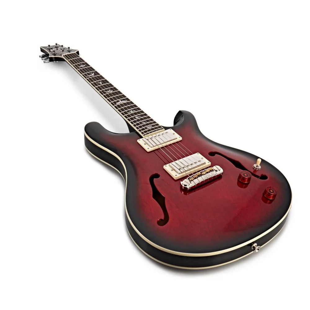 GUITARRA ELECTRICA PRS SE HOLLOWBODY STANDARD HBECBFR, FIRE RED BURST - Image 2