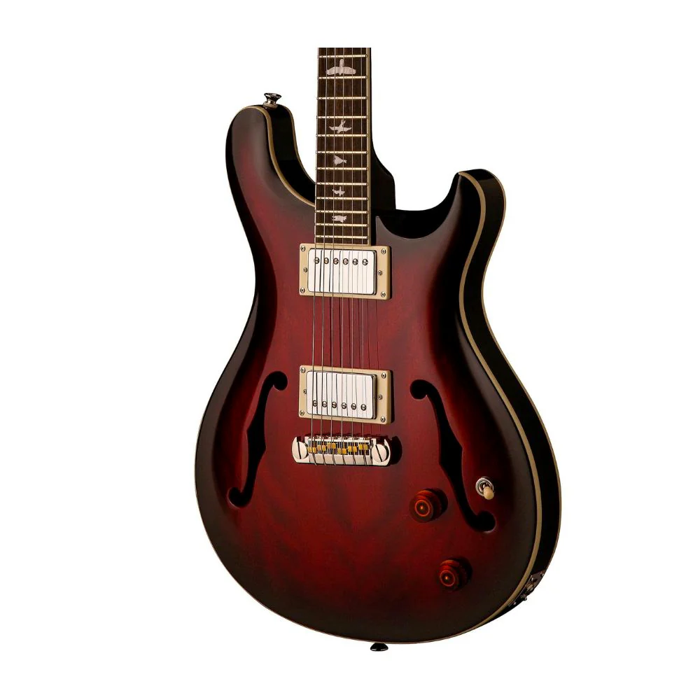 GUITARRA ELECTRICA PRS SE HOLLOWBODY STANDARD HBECBFR, FIRE RED BURST - Image 4