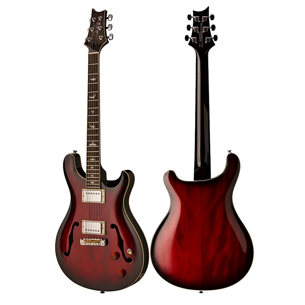 GUITARRA ELECTRICA PRS SE HOLLOWBODY STANDARD HBECBFR, FIRE RED BURST - Image 5