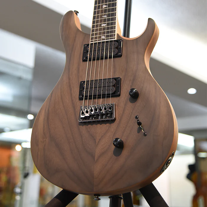 GUITARRA ELECTRICA PRS SE MARK HOLCOMB "SVN" 7 CUERDAS MH77WSANA WALNUT SATIN - Image 5