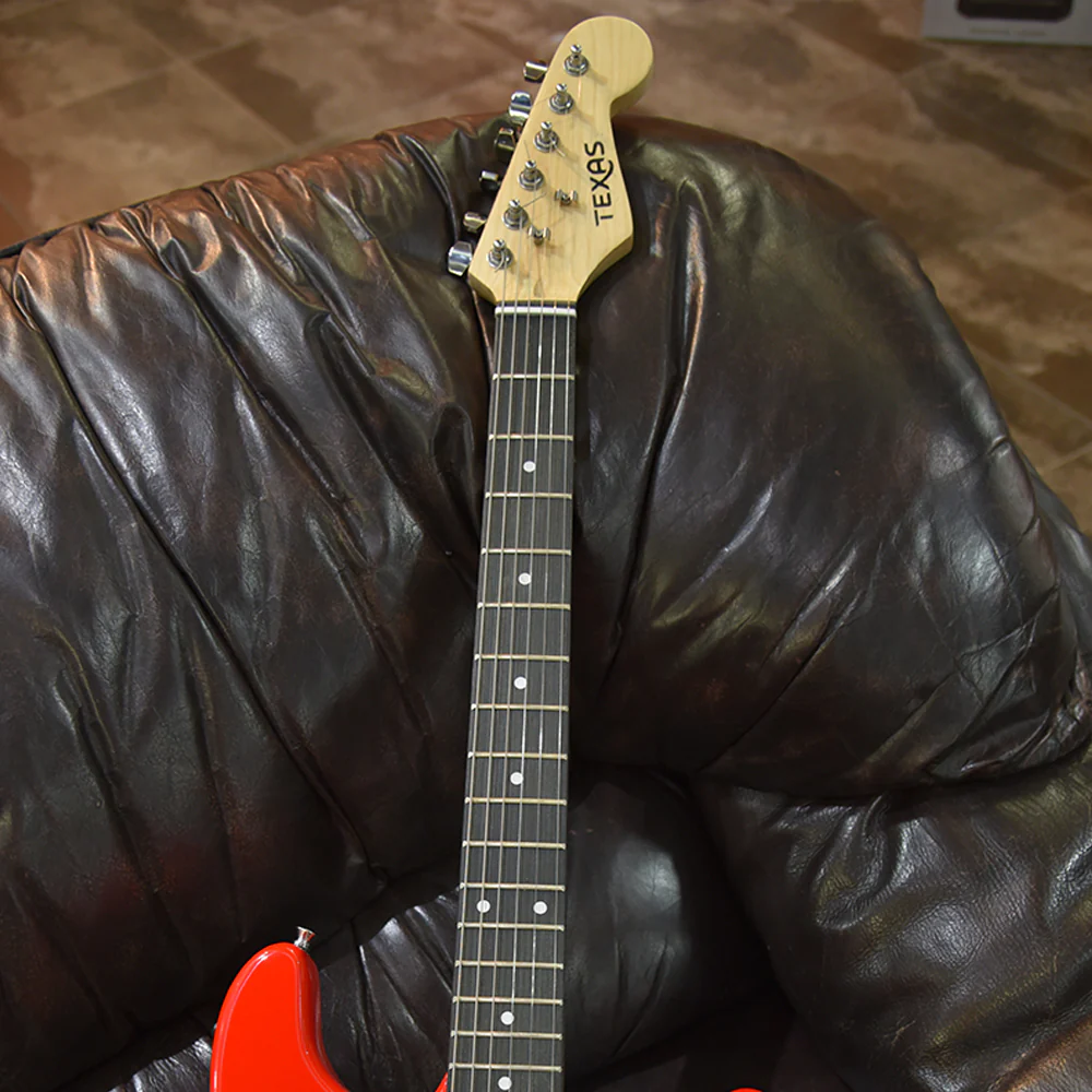 GUITARRA ELECTRICA TEXAS E10W-S-R, RED - Image 4