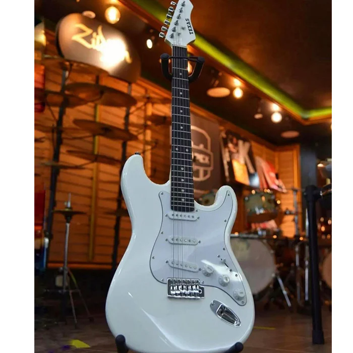 GUITARRA ELECTRICA TEXAS E10W-S-W, WHITE - Image 3