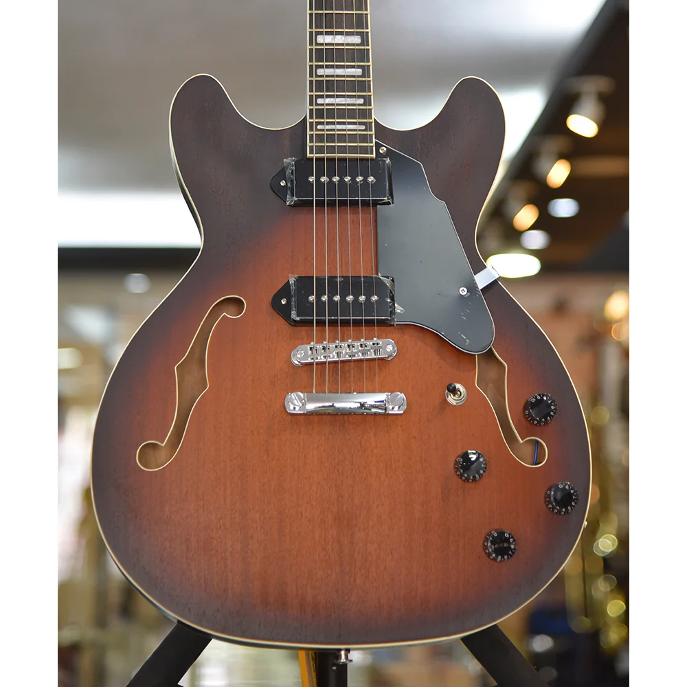 GUITARRA ELECTRICA TEXAS HOLLOWBODY JAZZ, EGJ902, SUNBURST - Image 2