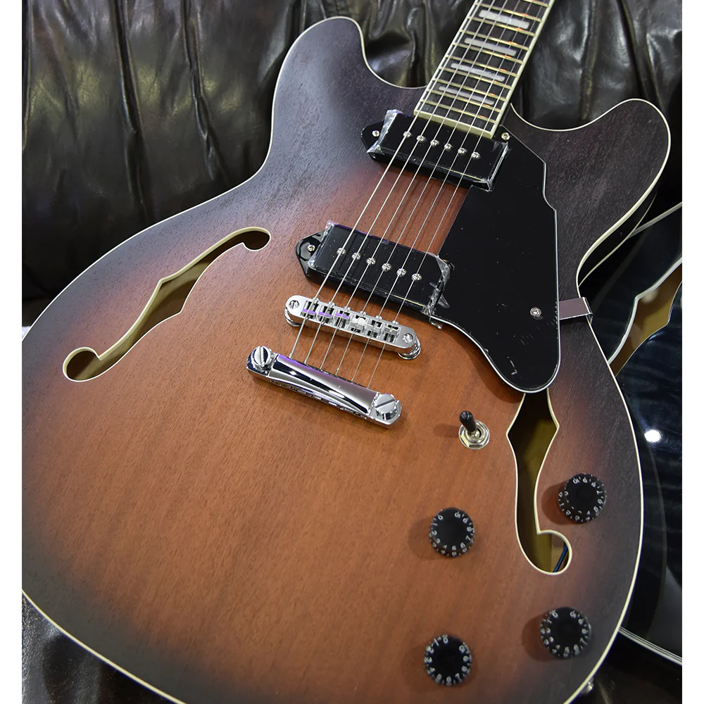 GUITARRA ELECTRICA TEXAS HOLLOWBODY JAZZ, EGJ902, SUNBURST - Image 5