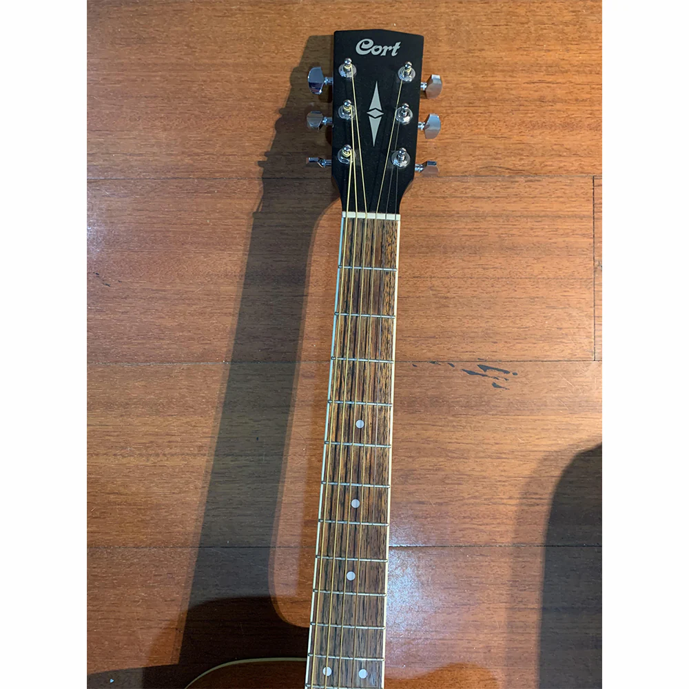 GUITARRA ELECTROACUSTICA CORT AD880CE NATURAL MATE (USADA) - Image 4