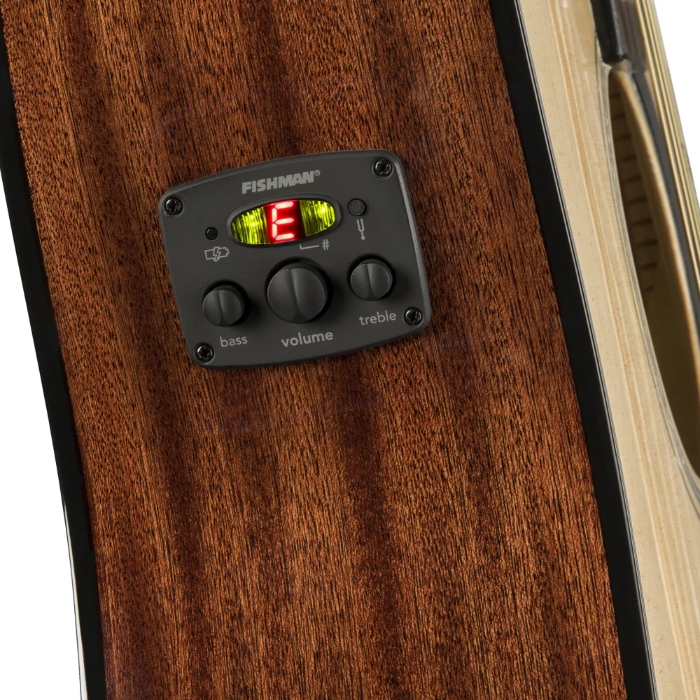 GUITARRA ELECTROACUSTICA FENDER CD-60SCE FOLK NATURAL - Image 3