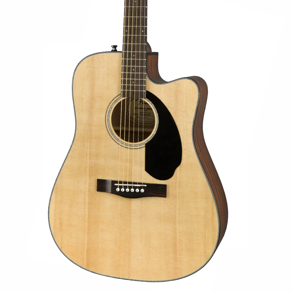 GUITARRA ELECTROACUSTICA FENDER CD-60SCE FOLK NATURAL - Image 5
